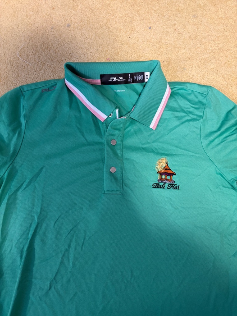 Women’s RXL Bali Hai Green Polo Shirt